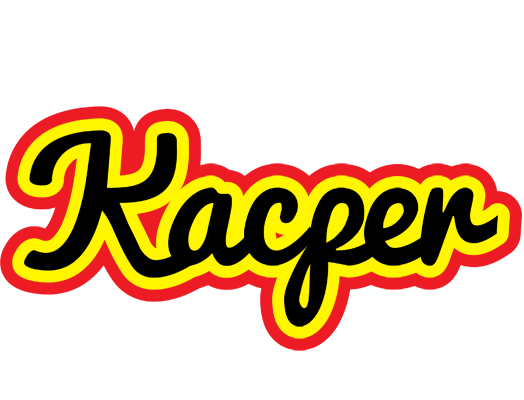 Kacper flaming logo