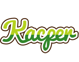 Kacper golfing logo