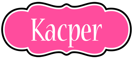 Kacper invitation logo