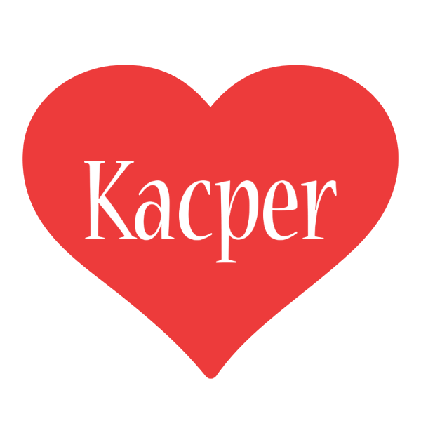 Kacper love logo
