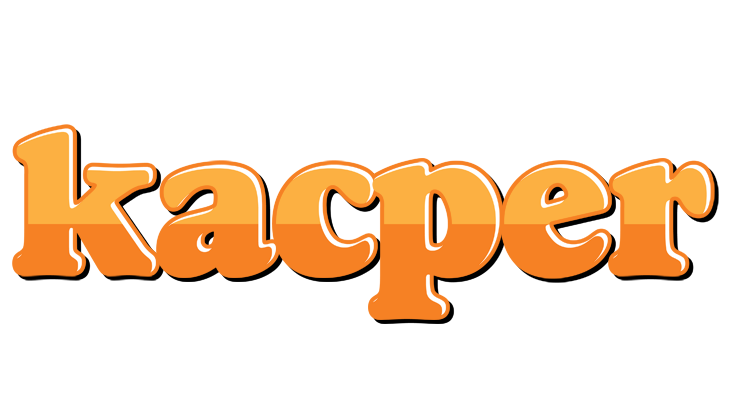 Kacper orange logo