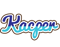 Kacper raining logo