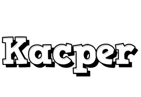 Kacper snowing logo