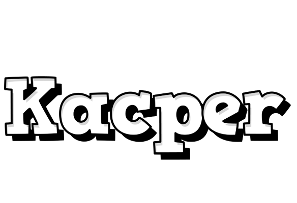 Kacper snowing logo