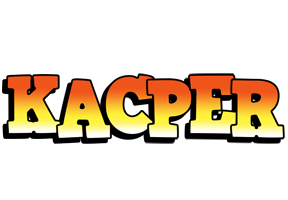 Kacper sunset logo