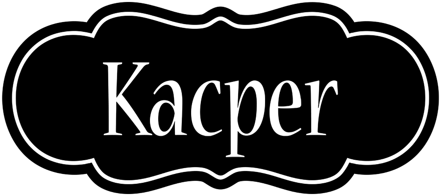Kacper welcome logo