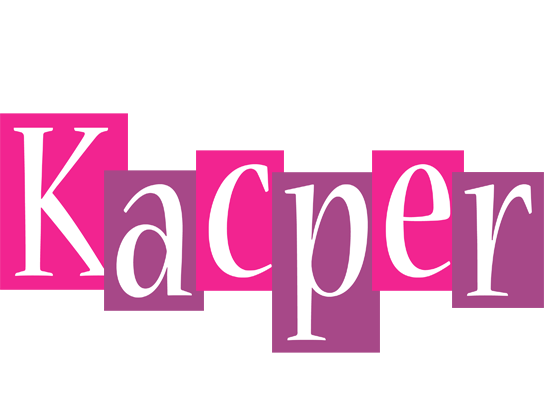 Kacper whine logo