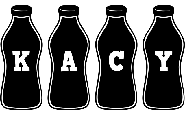 Kacy bottle logo