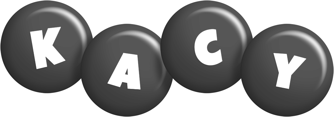 Kacy candy-black logo
