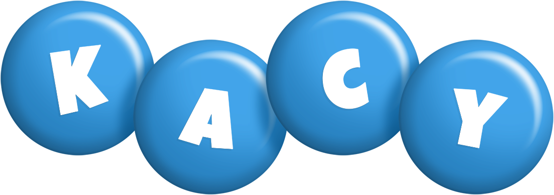 Kacy candy-blue logo