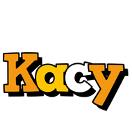 Kacy cartoon logo
