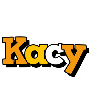 Kacy cartoon logo