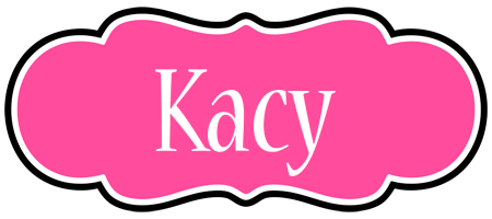 Kacy invitation logo