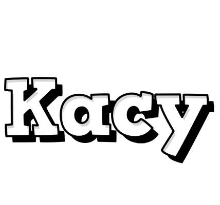 Kacy snowing logo