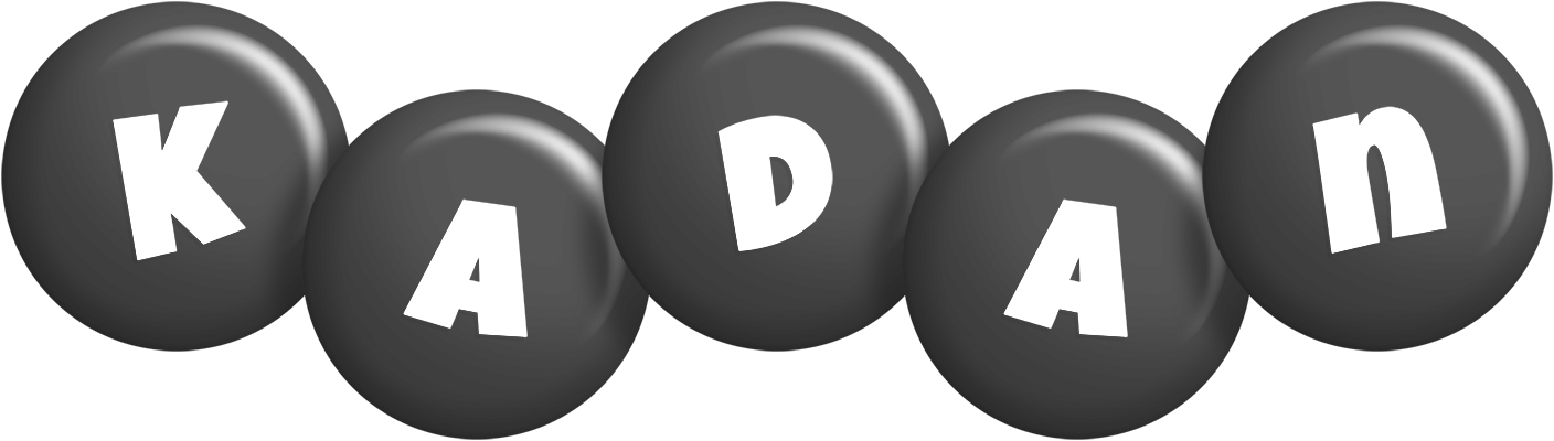 Kadan candy-black logo