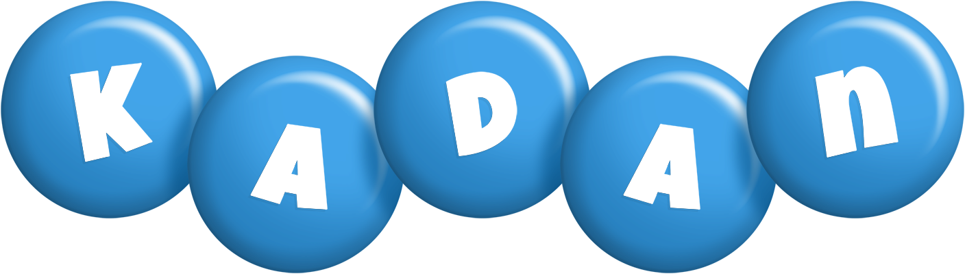 Kadan candy-blue logo