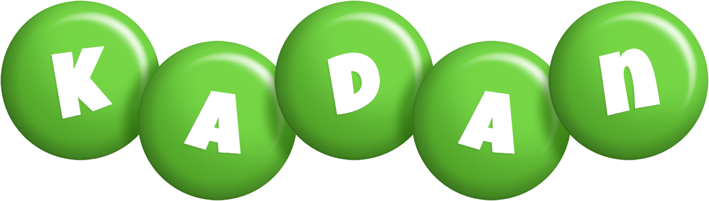 Kadan candy-green logo