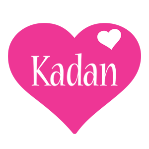 Kadan love-heart logo