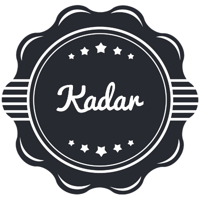 Kadar badge logo