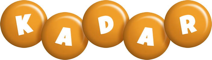 Kadar candy-orange logo