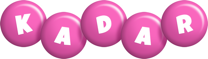 Kadar candy-pink logo