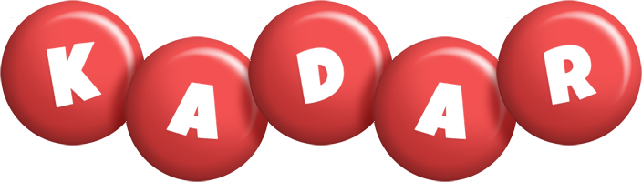 Kadar candy-red logo