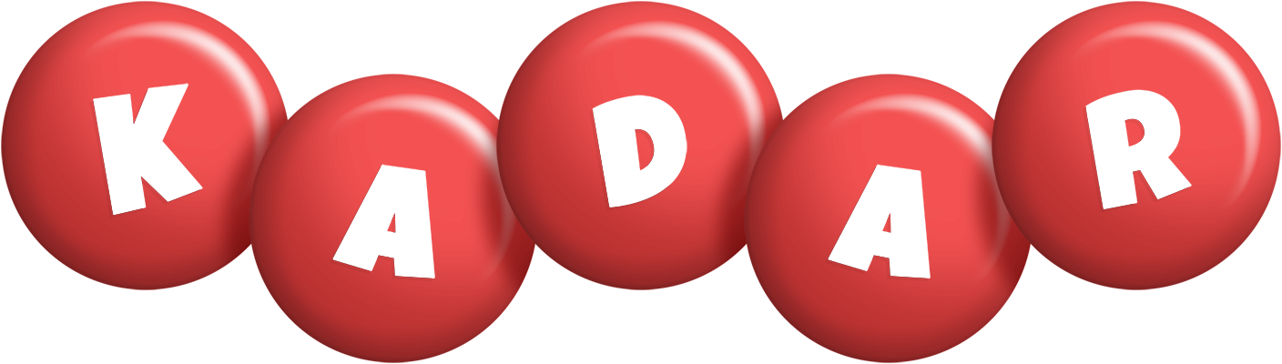 Kadar candy-red logo