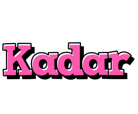 Kadar girlish logo