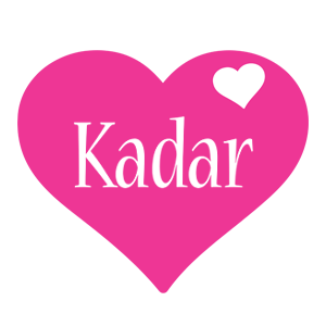 Kadar love-heart logo