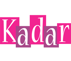 Kadar whine logo