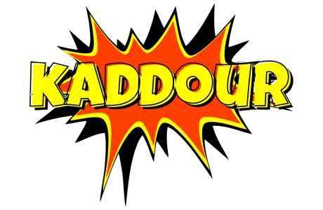 Kaddour bazinga logo