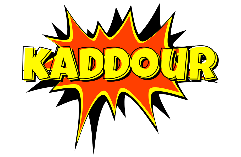 Kaddour bazinga logo