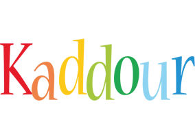Kaddour birthday logo