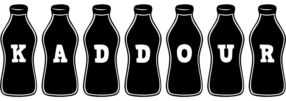 Kaddour bottle logo
