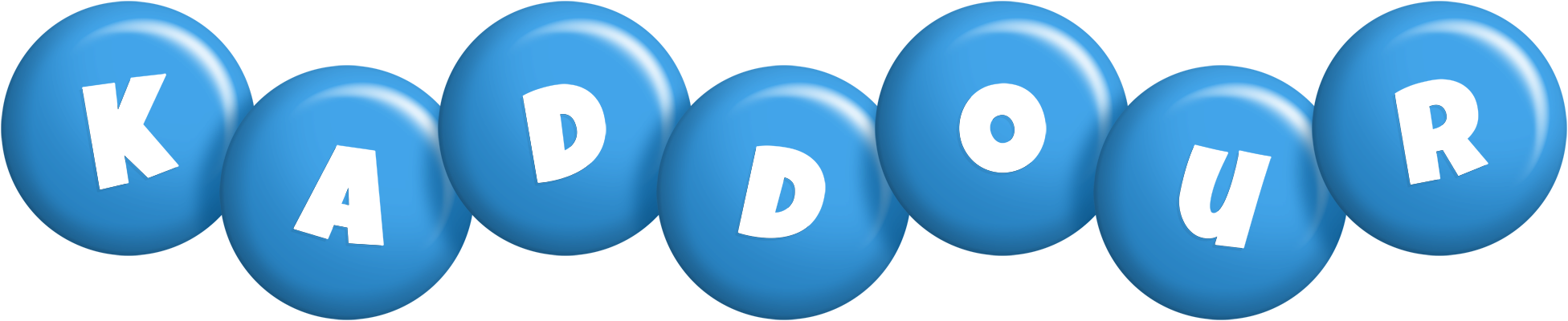 Kaddour candy-blue logo