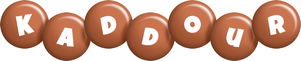 Kaddour candy-brown logo