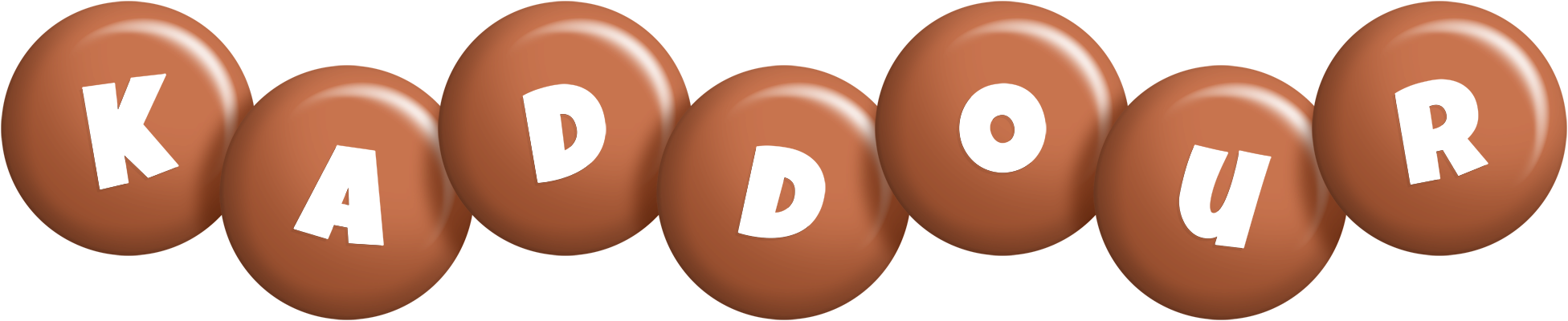 Kaddour candy-brown logo