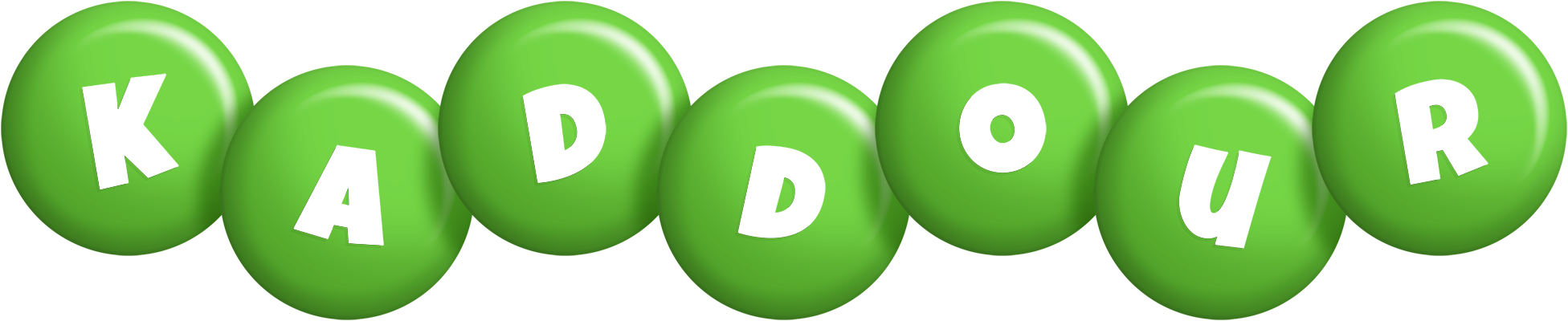 Kaddour candy-green logo