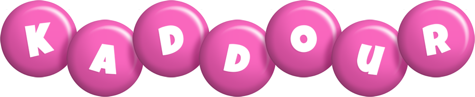 Kaddour candy-pink logo