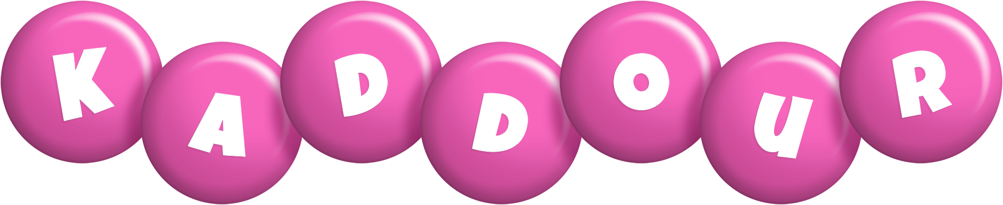 Kaddour candy-pink logo