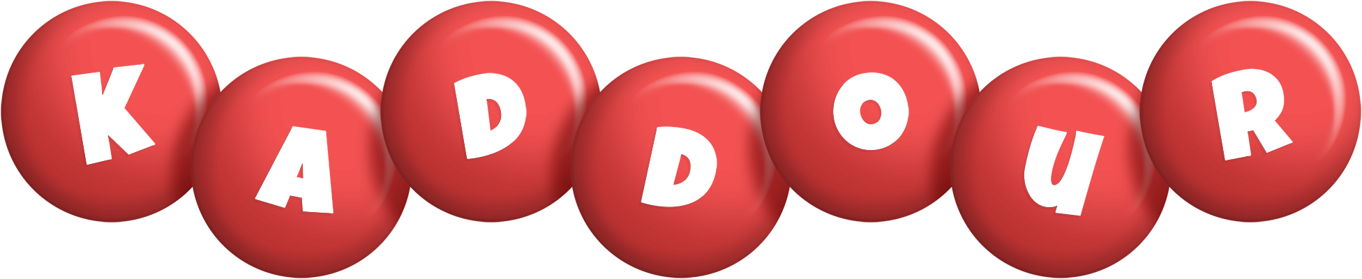 Kaddour candy-red logo