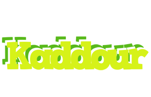 Kaddour citrus logo