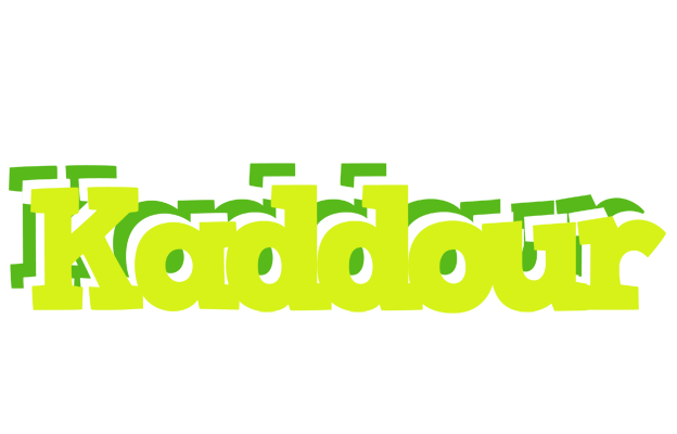 Kaddour citrus logo