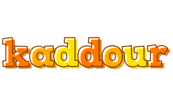 Kaddour desert logo