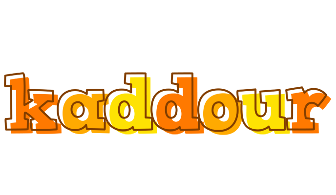 Kaddour desert logo