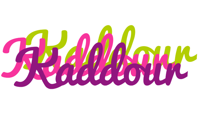 Kaddour flowers logo
