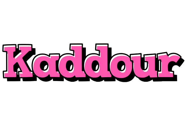 Kaddour girlish logo