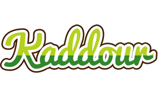 Kaddour golfing logo