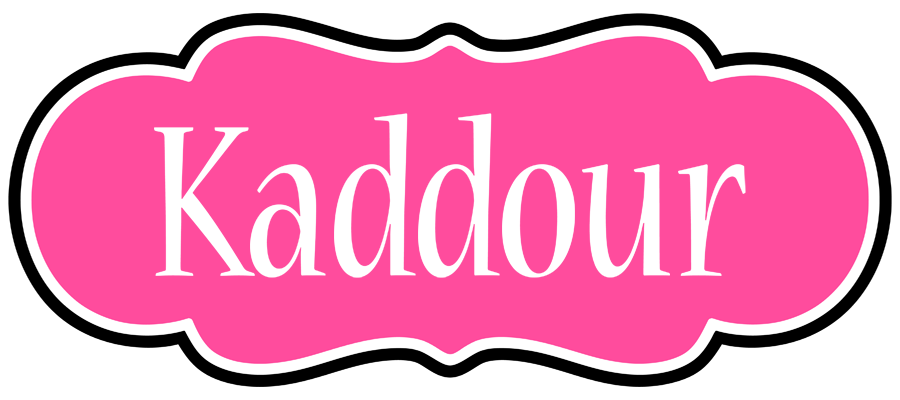 Kaddour invitation logo