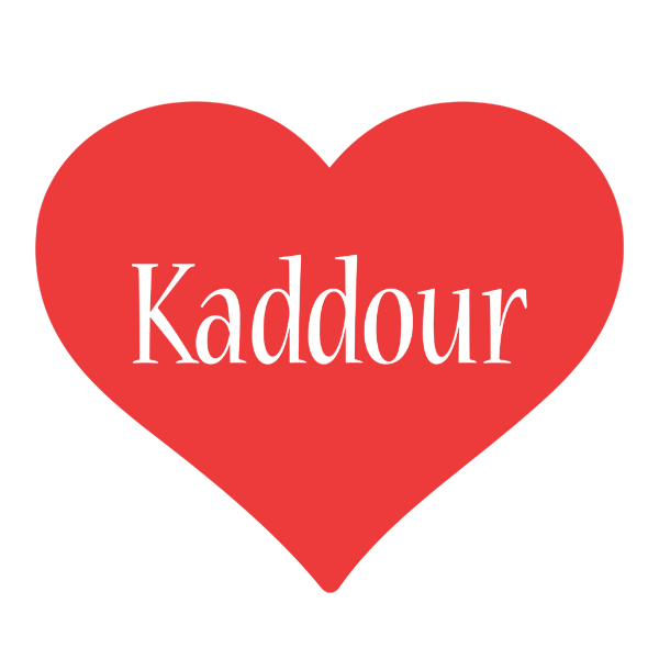 Kaddour love logo